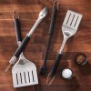 precision sada grilovacieho naradia 3 dielna weber na doske s korenim