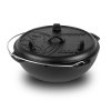 kazan liatinovy wok kotlik s pokrievkou 8 litrov petromax