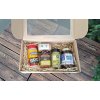 darcekovy bbq box no 1 s grilovacim korenim otvoreny