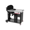 performer premium gril na drevene uhlie 57 cm weber otvoreny