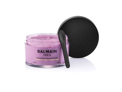 BalmainHair Care IlluminatingMaskSilver Jar Open CS S M IL S 01 800x800