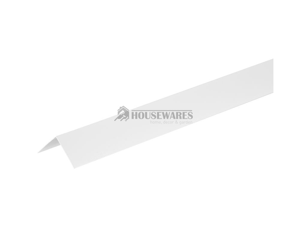 Lišta Strend Pro CS147, Alu 1500x40x0,8 mm, bílá, 0,8 mm, rohová,