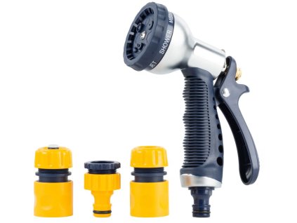 Sada zavlažovací Strend Pro Garden DY2378, zahradní, 7 vzorová pistol, spojky, adaptér