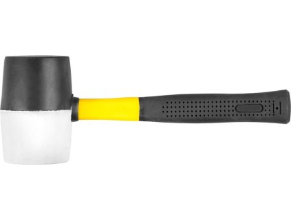 Kladivo Strend Pro HM231 900 g, gumové, BlackWhiteHead, sklolaminátová rukojeť, TPR, délka násady 320mm