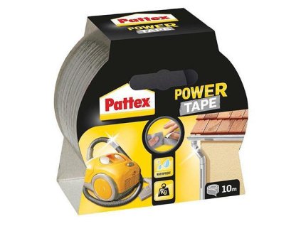 Páska Pattex Power Tape, lepící, 50 mm, L-10 m, stříbrná