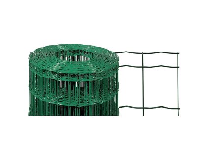 Pletivo EUROPLAST 2, 1800/100x50/2,20 mm, zelené, RAL 6005, ZnPVC, ohradové, bal. 25 m