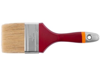 Štětec Strend Pro JA095, 3", plochý, malířský, s PVC štětinami, dřevěná rukojeť