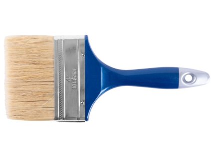 Štětec Strend Pro JB005, 4", plochý, malířský, natural, PVC rukojeť