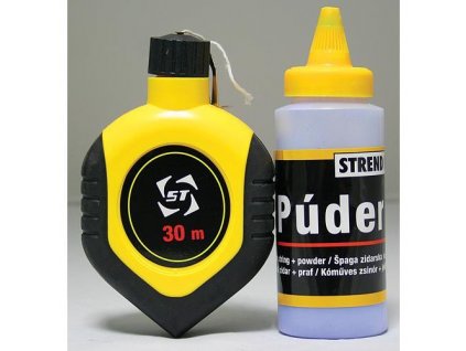Šňůra zednická s navíječem Strend Pro G532 L-15 m, + pudr