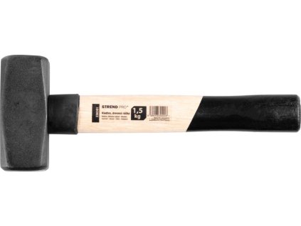 Kladivo Strend Pro HS0301, 1500 g, dřevěná rukojeť, délka násady 280mm