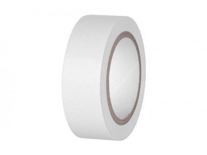 Páska E130WHT, bílá, izolační, lepící, 19 mm, L-10 m, PVC