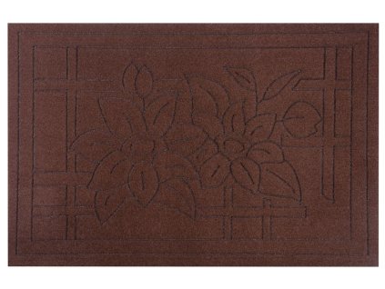 Rohožka MagicHome KHR002-04, před dveře, 40x60 cm, hnědá