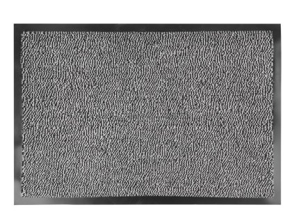 Rohožka MagicHome, před dveře, 40x60 cm, černá/šedá