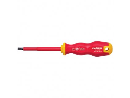 Šroubovák Whirlpower 1021, 4.0/100 mm, plochý, DIN5264, VDE 1000, elektrikářský