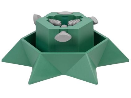 Stojan MagicHome Vánoce STAR, 395 mm, plastový, na stromeček, 90 mm/2.5 m