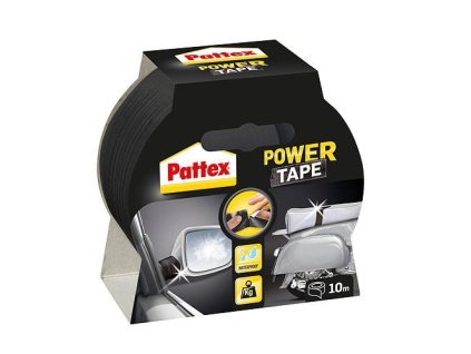 Páska Pattex Power Tape, lepící, 50 mm, L-10 m, černá