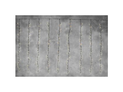 Řetěz MagicHome Vánoce MULTI CONNECT Star curtain, 200xLED, 230V, Délka 1x2 m , bez zdroje, exteriér, LED bílá