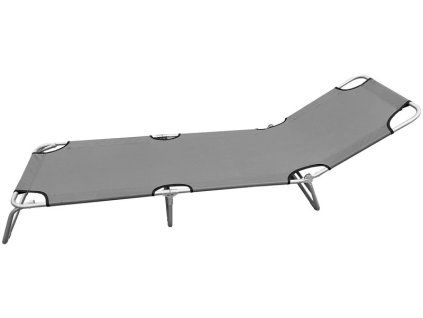 Lehátko PANAMA, šedé, 188x55x27 cm