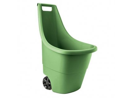 Vozík Keter EASY GO 50 lit., 51x56x84 cm, zelený, na zahradní odpad