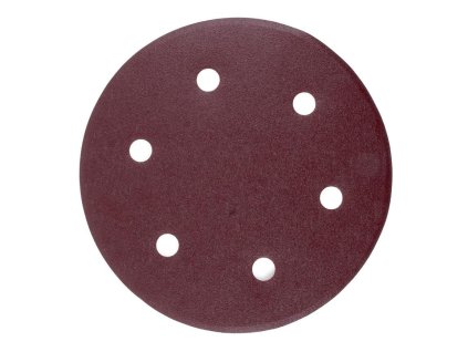 Výsek Worcraft DS07-225-01, do brusky na sádrokarton, 225 mm, 6 děr, brusný, okrouhlý, P80, bal. 5 ks