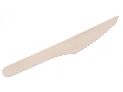 Nůž MagicHome Woodline ECO Gastro, 160 mm, bal. 100 ks, 100 Natural