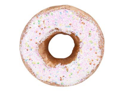 Dekorace MagicHome Vánoce Candy Line, donut, hnědý, závěsný, 13 cm