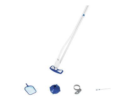 Souprava Bestway FlowClear, 58234, sběrač, síťka, tyč, hadice, bazénová