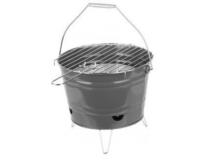 Gril Strend Pro Finch, BBQ, vědro, kovový, na dřevěné uhlí, 270x220 mm