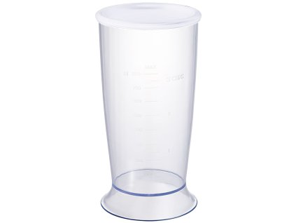 Nádoba na mixování MagicHome, 800 ml, s víkem, pro mixér Bonito, bílá