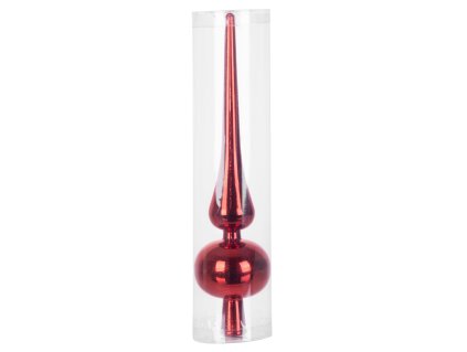 Ozdoba MagicHome Vánoce, 1 ks, 25 cm, špič., červený, na vánoční stromeček