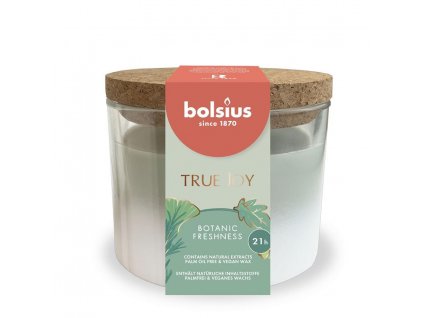 Svíčka bolsius True Joy Botanic Freshness, 75/80 mm