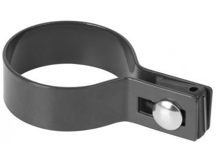 Objímka Strend Pro EUROSTANDARD, 60 mm, koncová, antracit, Zn+PVC, RAL7016, na okrouhlý sloupek