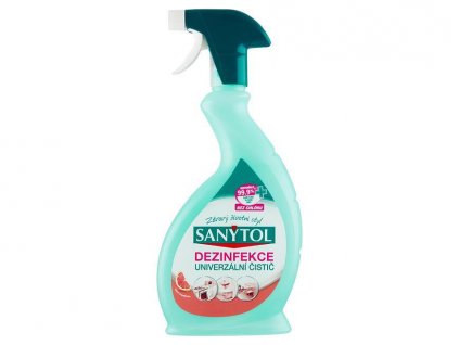 Dezinfekce Sanytol, univerzální čistič, grep, rozprašovač 500 ml