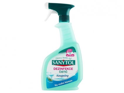 Dezinfekce Sanytol, čistič, do koupelny, eukalyptus, 500 ml