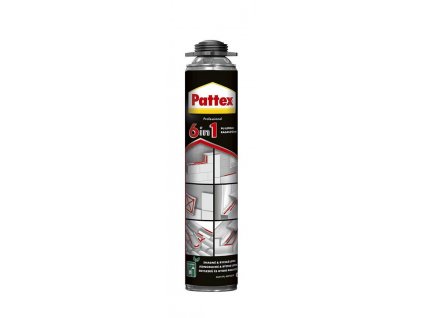 Lepidlo Pattex PU, 6v1, pistol, 750 ml