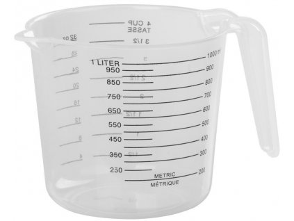 Odměrka MagicHome, 1000 ml, s výlevkou, plastová