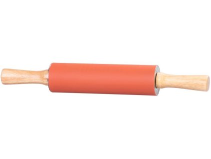 Váleček MagicHome, na těsto, silikon, s dřevěnými rukojeti, 37,5 cm