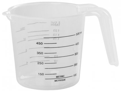 Odměrka MagicHome, 500 ml, s výlevkou, plastová