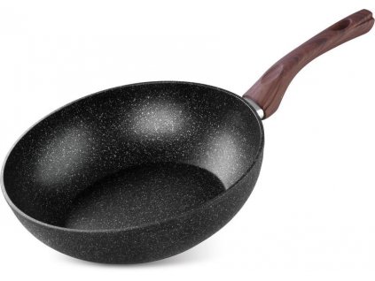 Pánvička Wok MagicHome Black Marble Line, 28 cm