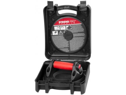 Držák skla Strend Pro, přísavný, 1-kupolový, s manometrem, 20 cm, max. 150 kg