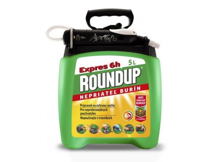Roundup Expres 6h, proti plevele, 5 lit., PUMP and GO