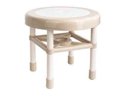 Stolička plastová Strend Pro, mini, okrouhlá, stupadlo, průměr 325x285 mm