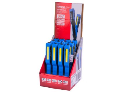 Svítidlo Strend Pro Worklight NX1023, LED 100 lm, magnet, 3xAAA, pracovní,