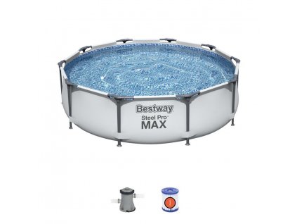Bazén Bestway Steel Pro MAX, 56408, pumpa, 3,05x0,76 m