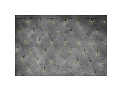 Řetěz MagicHome Vánoce MULTI CONNECT Star net, 160 LED teplá bílá, jednoduché svícení, 230V, 50 Hz, IP44, bez zdroje, exteriér, osvětlení, L-1x2 m