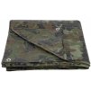 Plachta Tarpaulin Khaki 4x6 m, 80 g/m, zakrývací, oliva/kamufláž