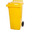 Nádoba MGB 240 lit, plast, žlutá, popelnice na odpad