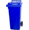 Nádoba MGB 240 lit, plast, modrá, popelnice na odpad