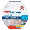 Páska tesa Anti-slip Bath and Shower, protiskluzová do koupelny, transparentní, lepící, 25 mm, L-5 m