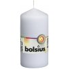 Svíčka bolsius Pillar 120/60 mm, bílá